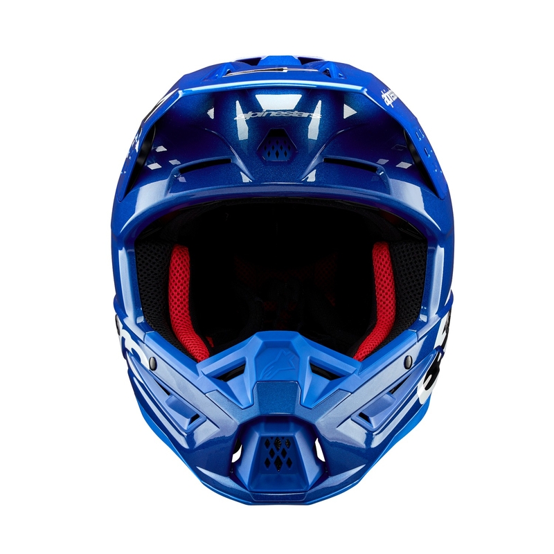 Alpinestars S-M5 Corp мотокрос каска синя