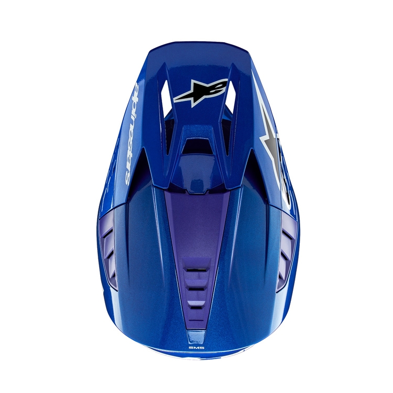 Alpinestars S-M5 Corp мотокрос каска синя