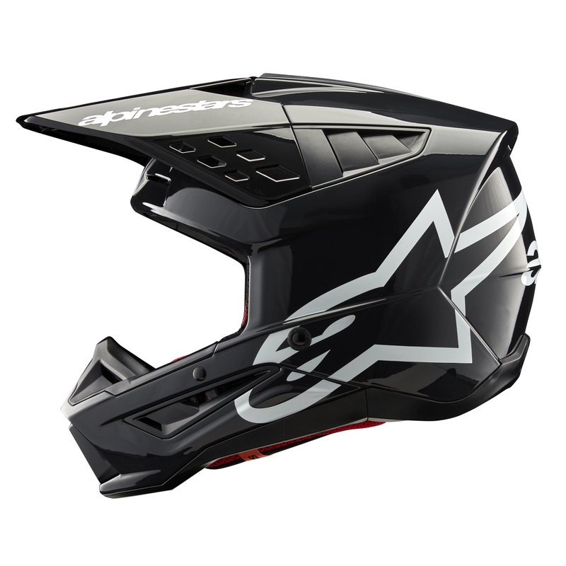 Мотокрос каска Alpinestars S-M5 Corp тъмно сива