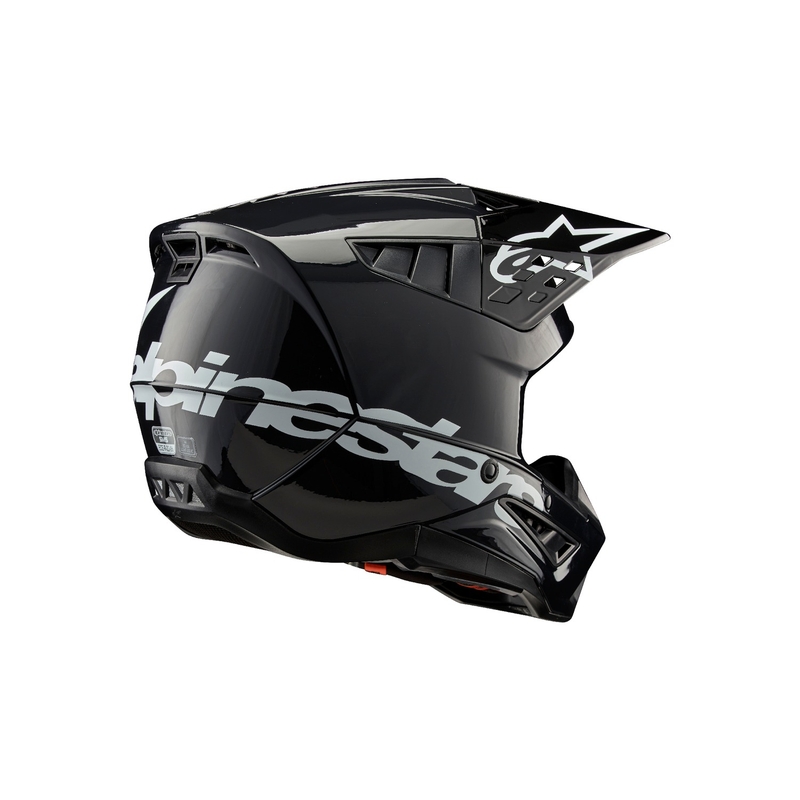 Мотокрос каска Alpinestars S-M5 Corp тъмно сива