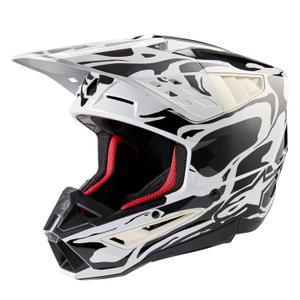 Alpinestars S-M5 Mineral grey camo каска за мотокрос