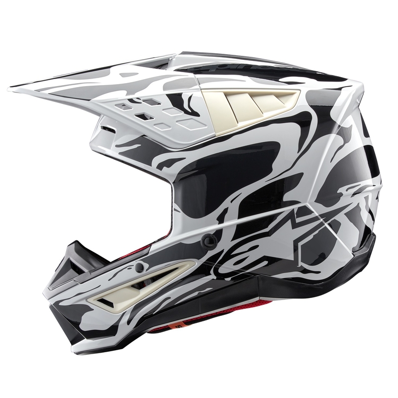 Alpinestars S-M5 Mineral grey camo каска за мотокрос
