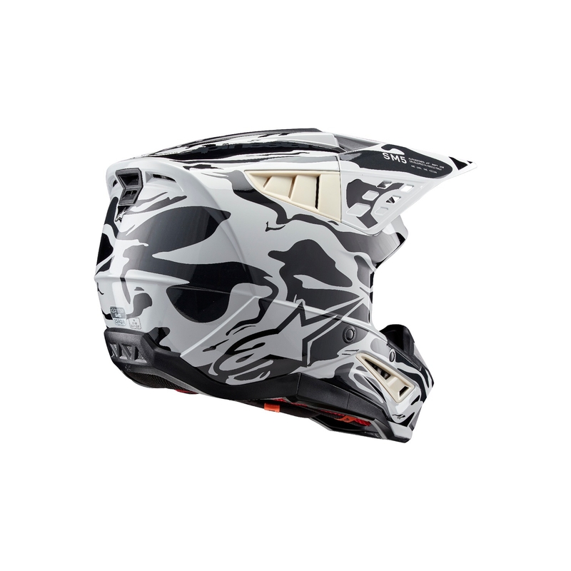 Alpinestars S-M5 Mineral grey camo каска за мотокрос