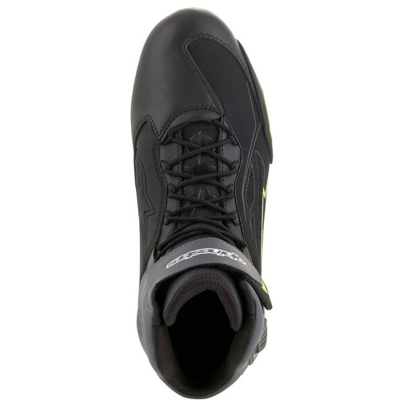 Мотоциклетни ботуши Alpinestars Faster-3 Drystar black-grey-fluo yellow