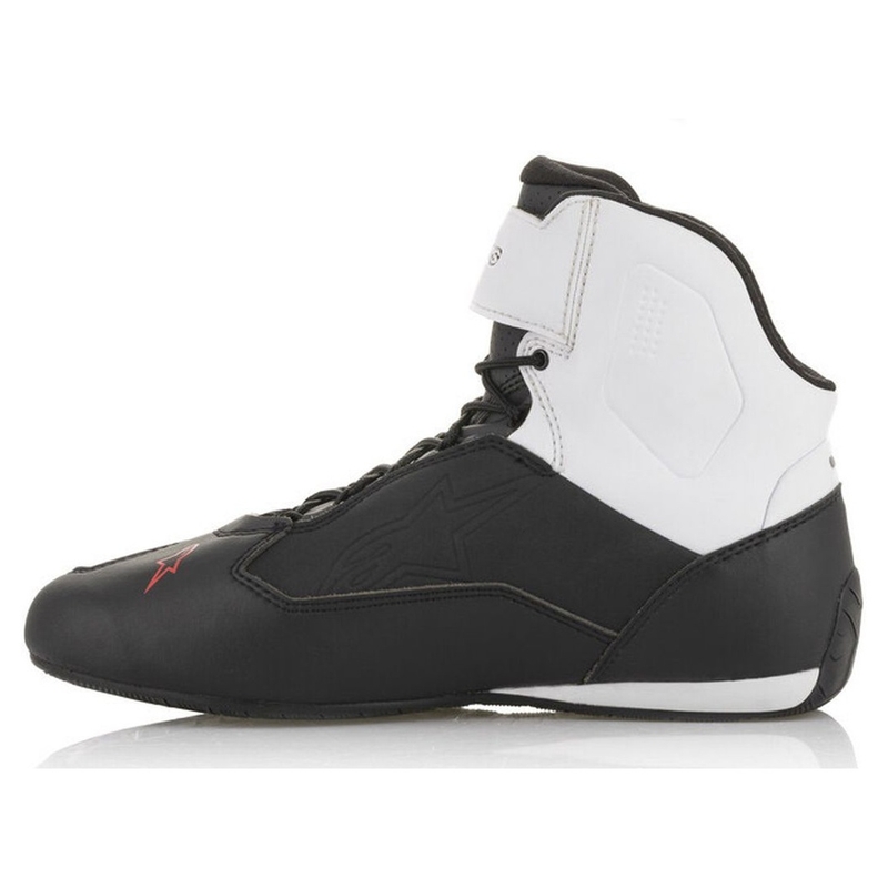Alpinestars Faster-3 черни, бели и червени ботуши за мотоциклет
