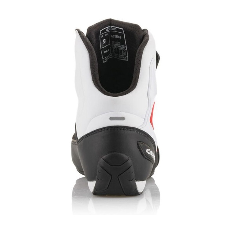 Alpinestars Faster-3 черни, бели и червени ботуши за мотоциклет