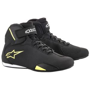 Alpinestars Sector Black-Fluo Yellow Мотоциклетни ботуши