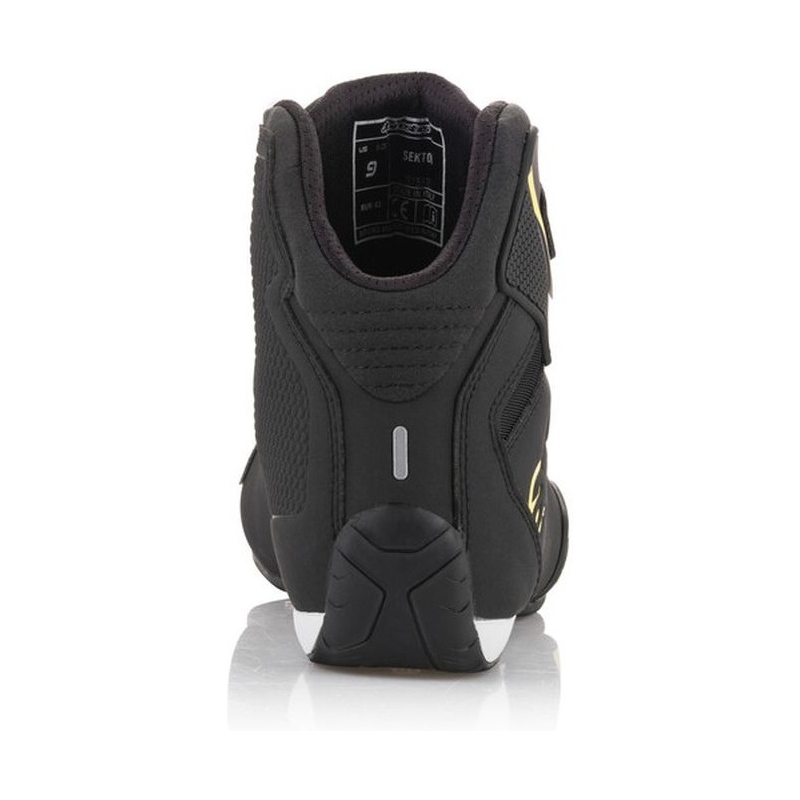 Alpinestars Sector Black-Fluo Yellow Мотоциклетни ботуши