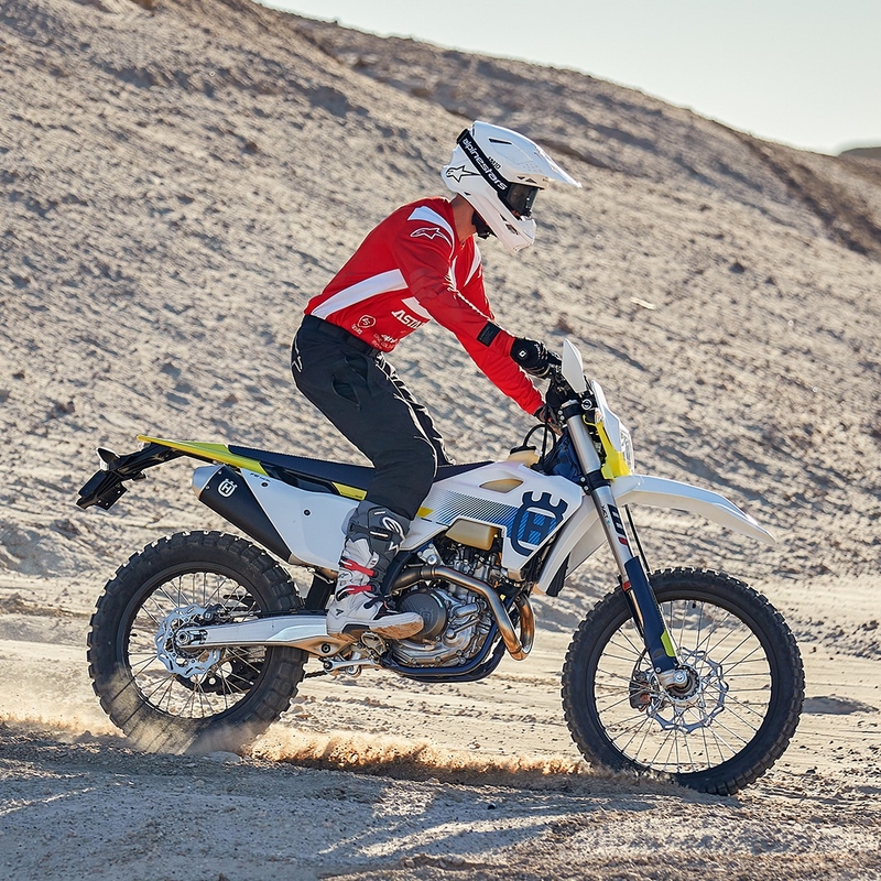 Тениска за мотокрос Alpinestars Techdura fluo red
