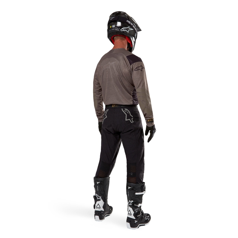 Тениска за мотокрос Alpinestars Techdura кафява
