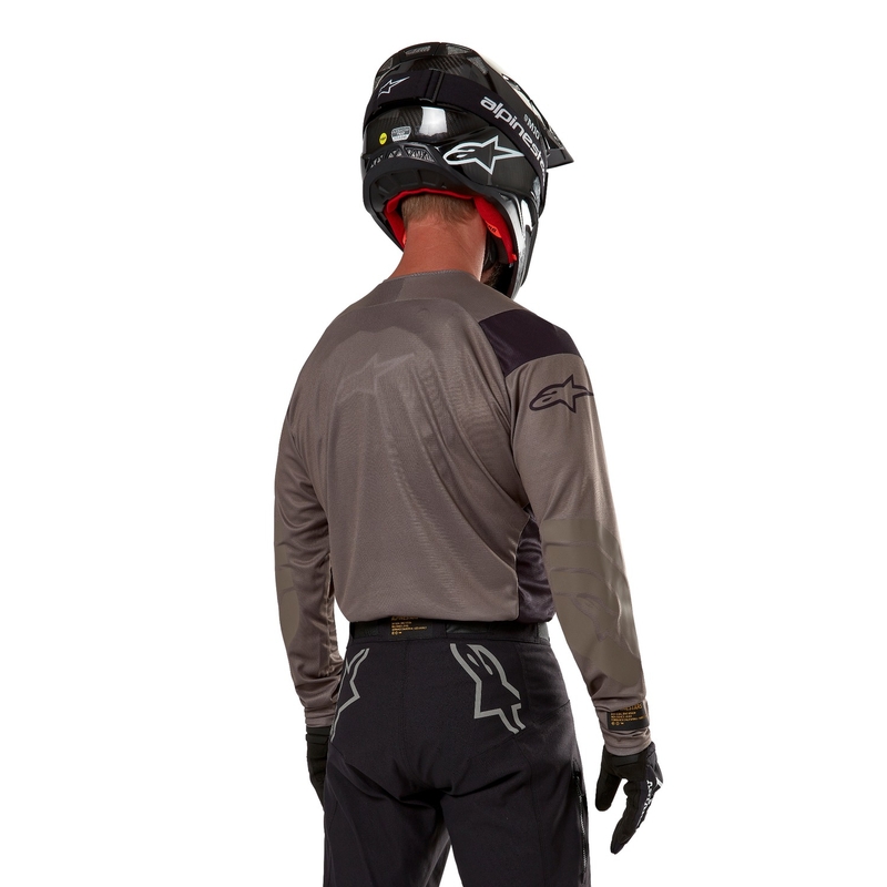 Тениска за мотокрос Alpinestars Techdura кафява