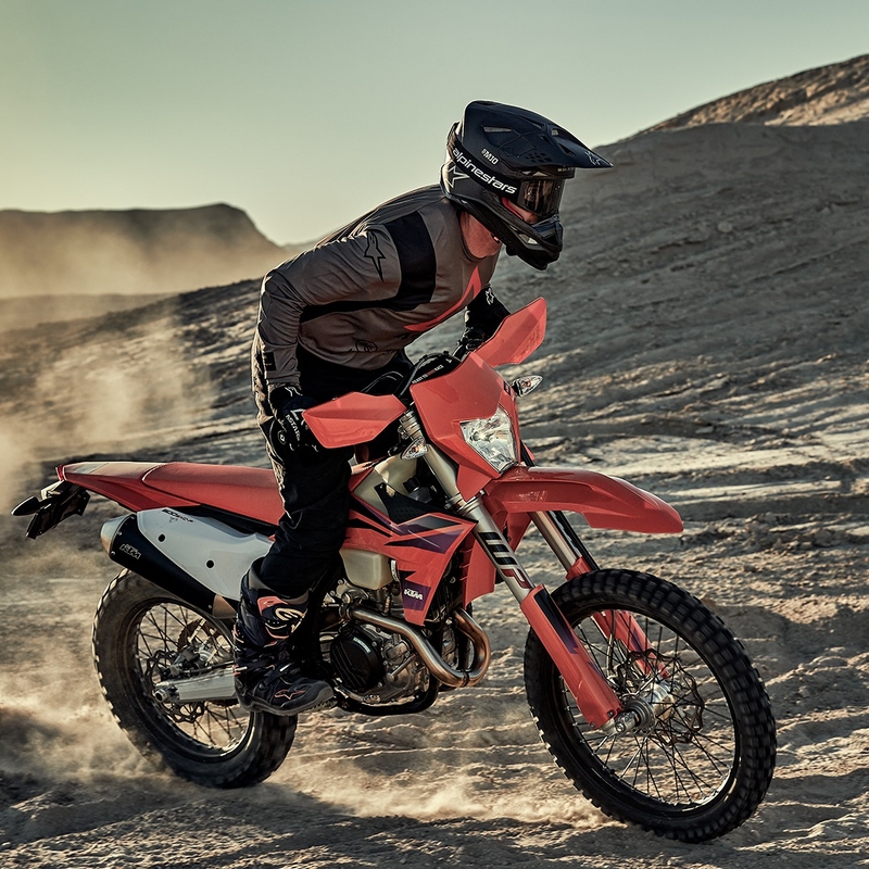 Тениска за мотокрос Alpinestars Techdura кафява