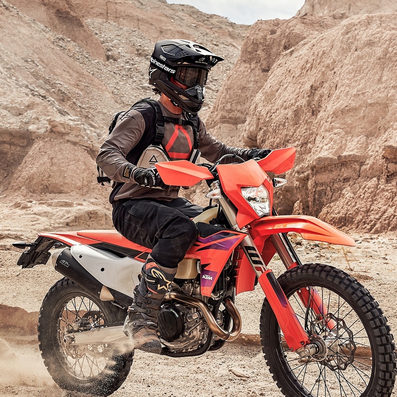Тениска за мотокрос Alpinestars Techdura кафява