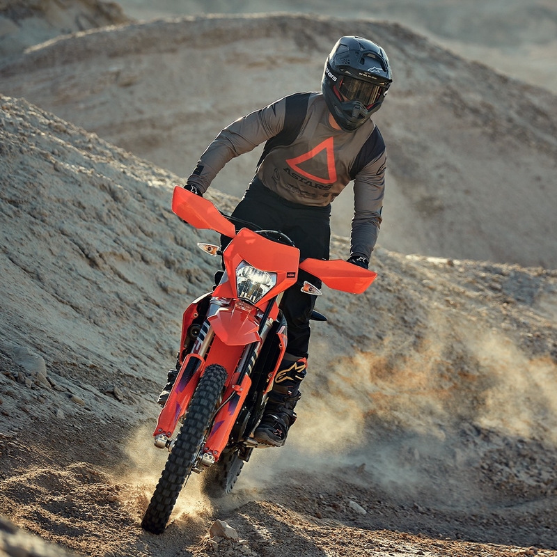 Тениска за мотокрос Alpinestars Techdura кафява