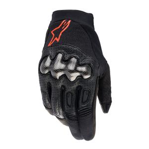 Alpinestars Megawatt 2 ръкавици за мотокрос черно - флуо червено