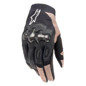 Alpinestars Megawatt 2 ръкавици за мотокрос черно-кафяво-бяло