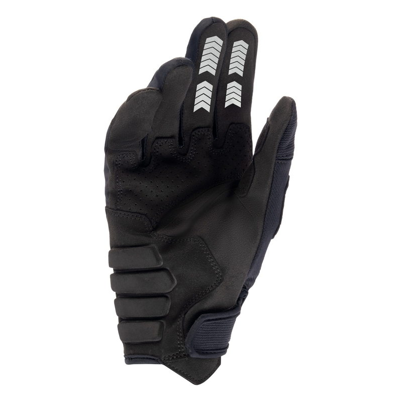 Alpinestars Techdura ръкавици за мотокрос черно-бели