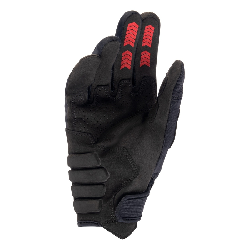 Alpinestars Techdura ръкавици за мотокрос черни и червени