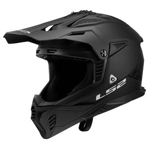 Мотокрос каска LS2 MX708 Fast II Solid matte black