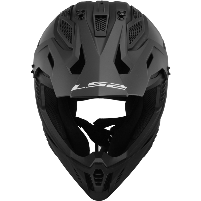 Мотокрос каска LS2 MX708 Fast II Solid matte black
