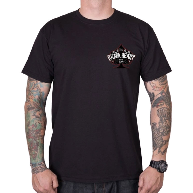 Тениска Black Heart Chopper Race black