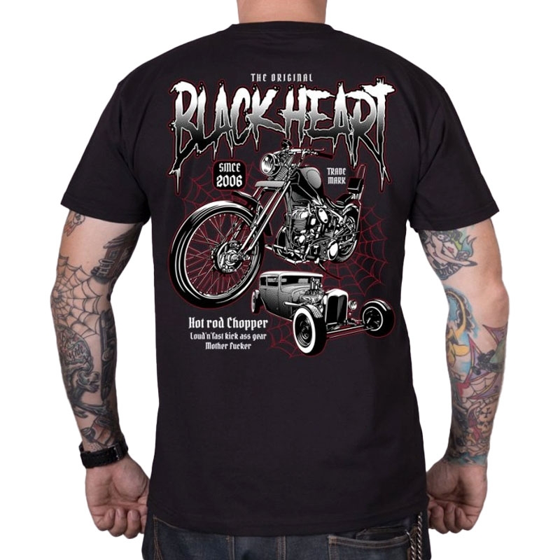 Тениска Black Heart Machines black