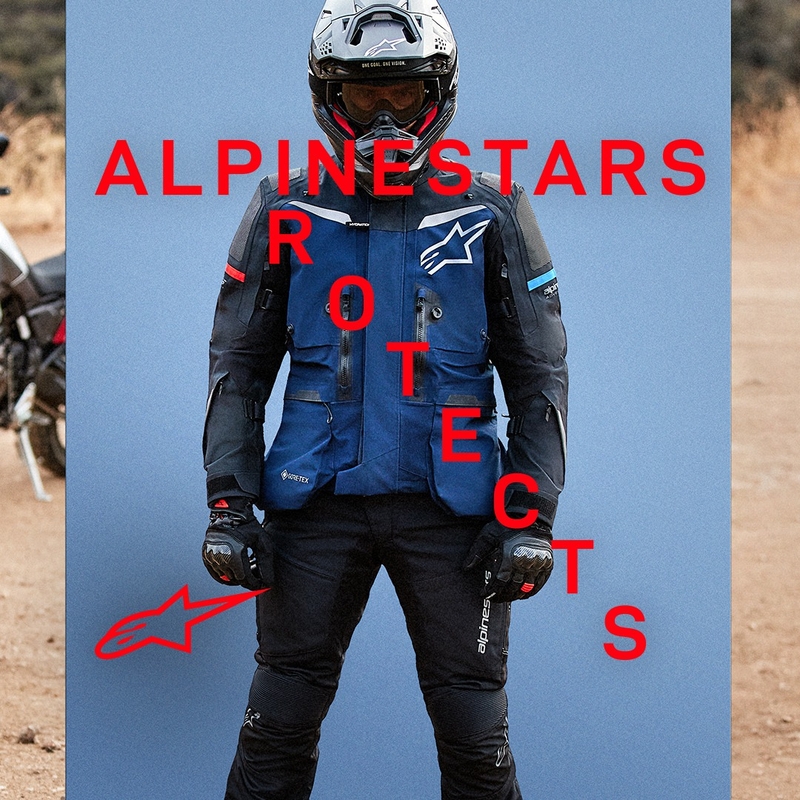 Мотоциклетно яке Alpinestars Boulder Gore-Tex Dark Blue-Black