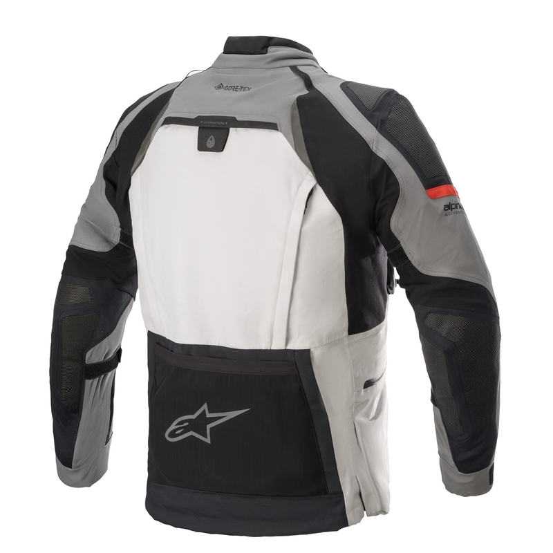 Мотоциклетно яке Alpinestars Boulder Gore-Tex, тъмно и светло сиво