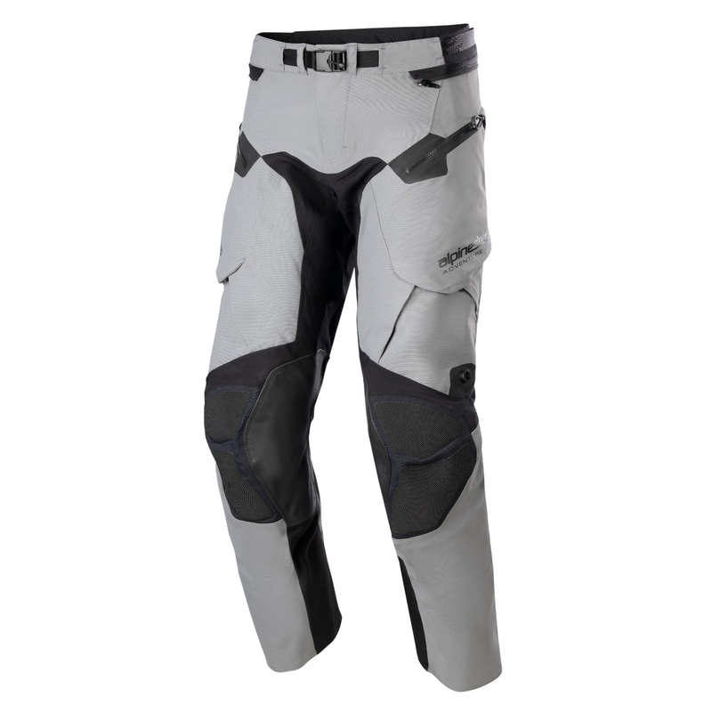 Alpinestars Boulder Gore-Tex сиво-черен панталон за мотоциклет