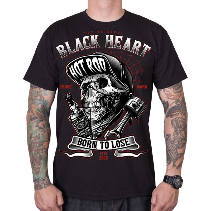 Тениска Black Heart Buddy black