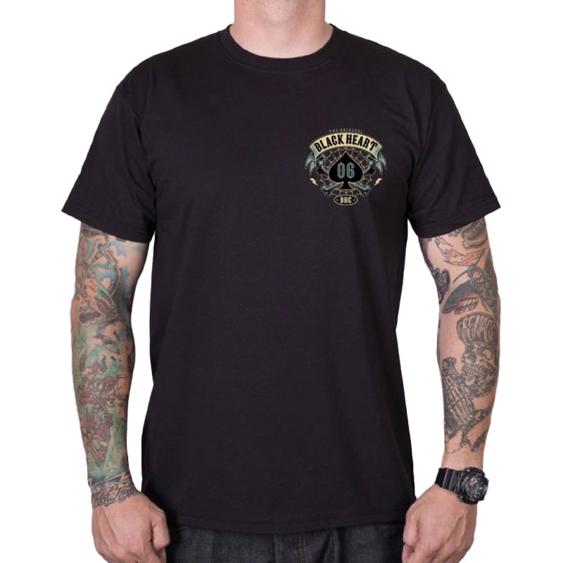 Тениска Black Heart Bandana Boy black