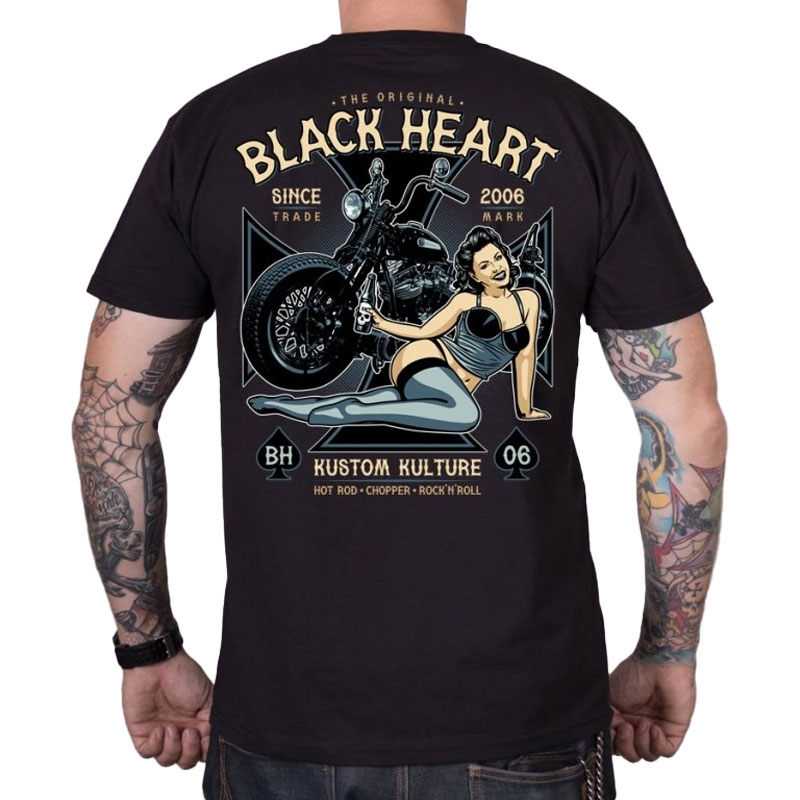 Тениска Black Heart Ava black