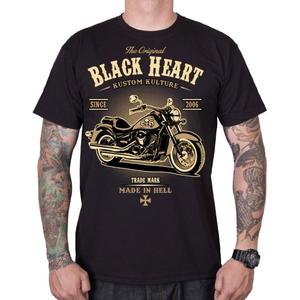 Тениска Black Heart Harley, черна
