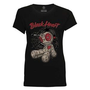 Дамска тениска Black Heart Woodoo Doll black