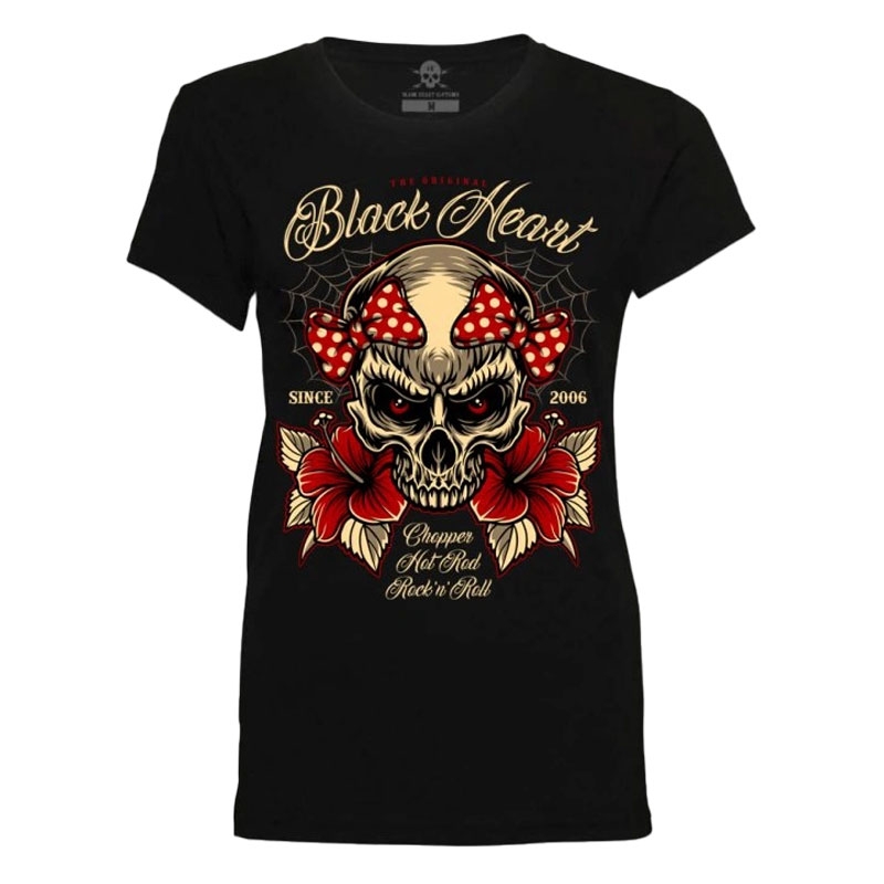 Дамска тениска Black Heart Ariella black