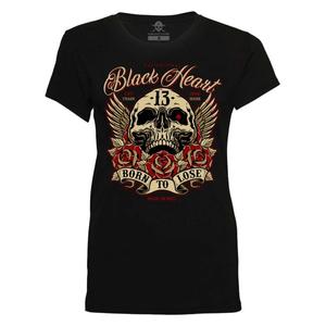 Дамска тениска Black Heart Born To Lose black