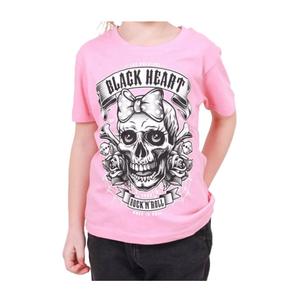 Детска тениска Black Heart Miss Murder pink