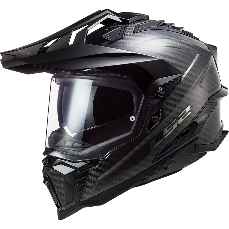 Ендуро каска LS2 MX701 Explorer Carbon Gloss Black