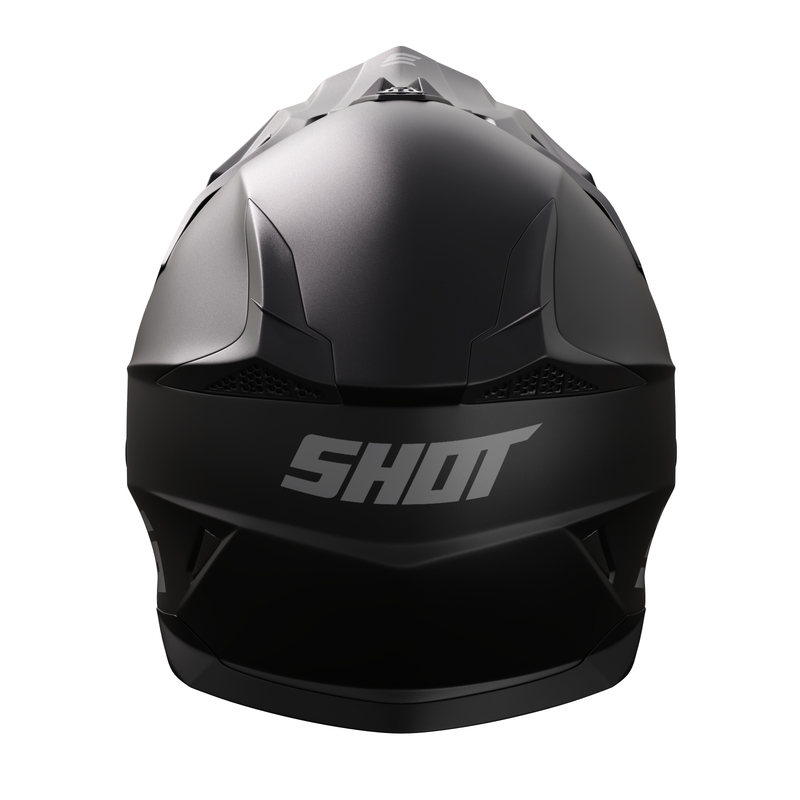 Детска каска за мотокрос Shot Pulse Kid 2.0 matte black