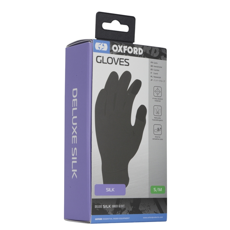 Вложки за ръкавици с коприна OXFORD black
