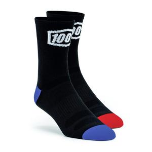 Чорапи 100%-USA Terrain MTB черни