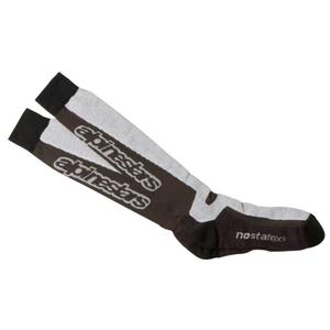 Alpinestars Termal Tech черни и сиви чорапи за коляно