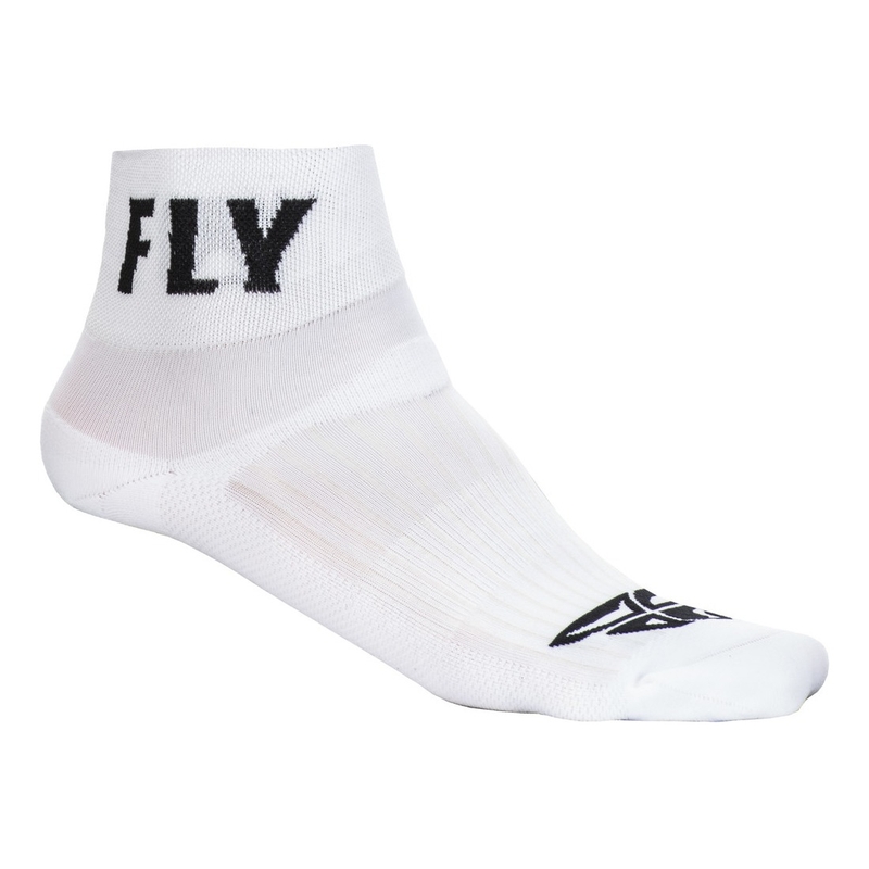 FLY Racing Къси чорапи бели