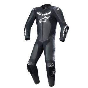 Alpinestars GP Force Lurv черен кожен мотоциклетен гащеризон
