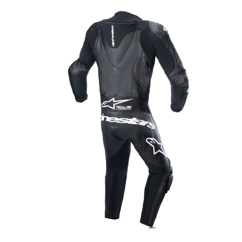 Alpinestars GP Force Lurv черен кожен мотоциклетен гащеризон
