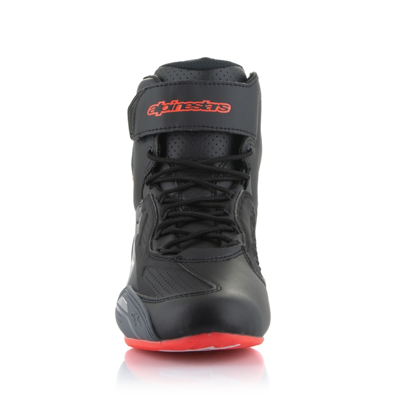 Alpinestars Faster-3 black-grey-fluo red мотоциклетни ботуши