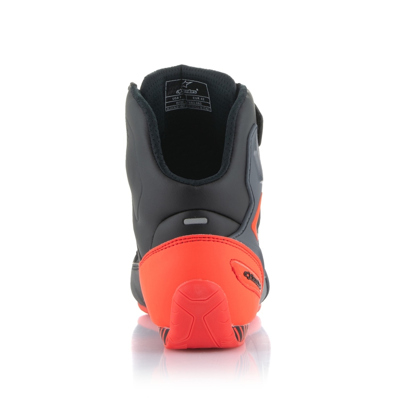 Alpinestars Faster-3 black-grey-fluo red мотоциклетни ботуши