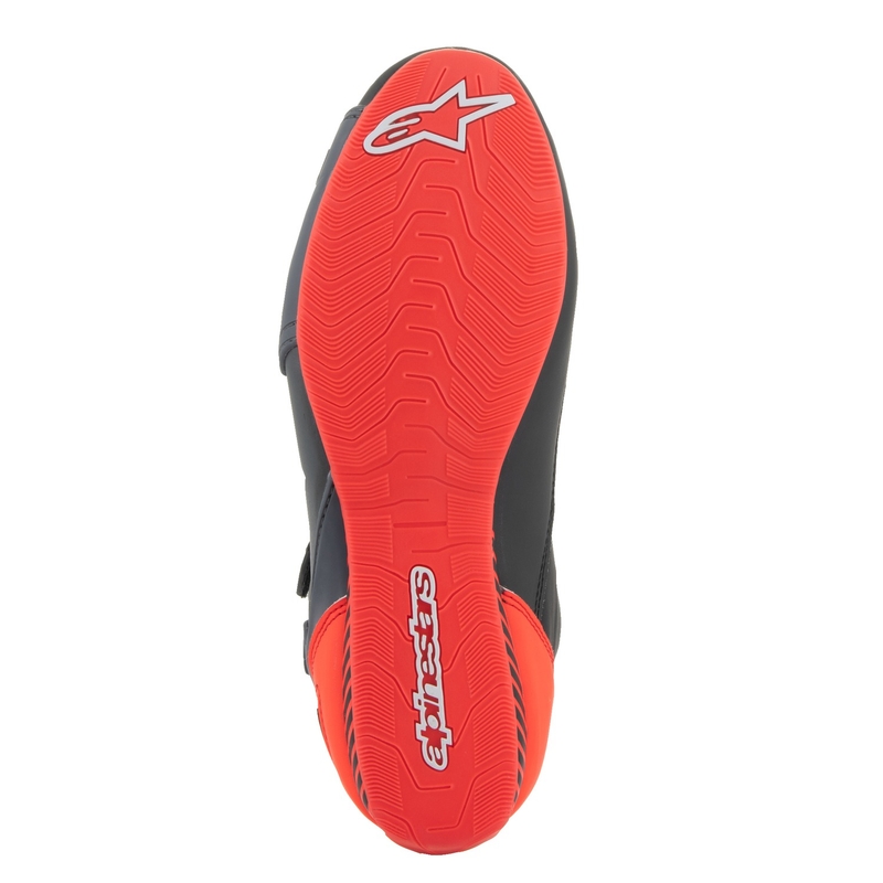 Alpinestars Faster-3 black-grey-fluo red мотоциклетни ботуши