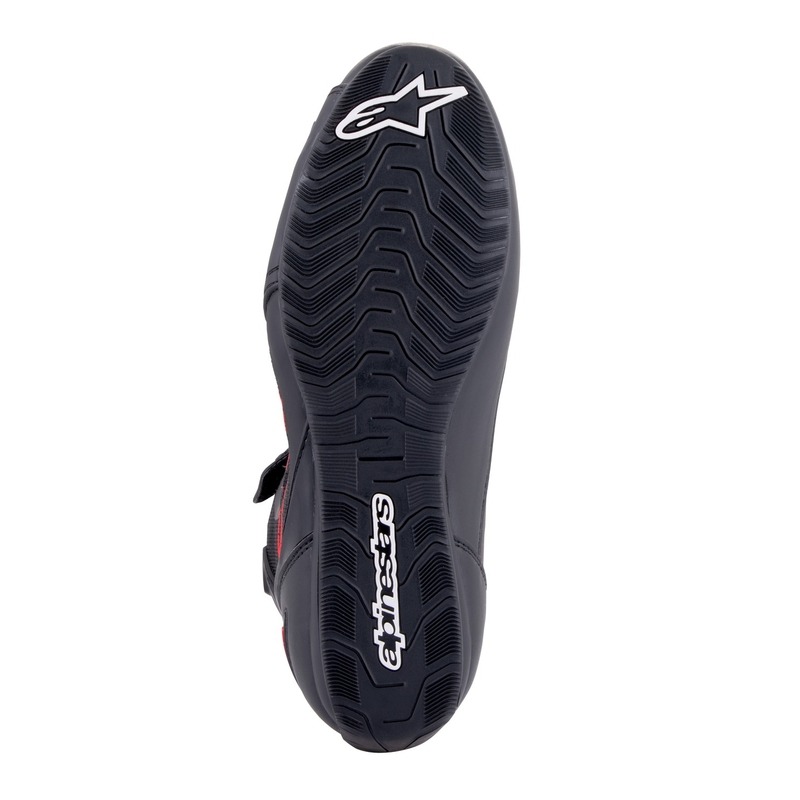Alpinestars Faster-3 Rideknit Black-Dark Grey-Red Мотоциклетни ботуши