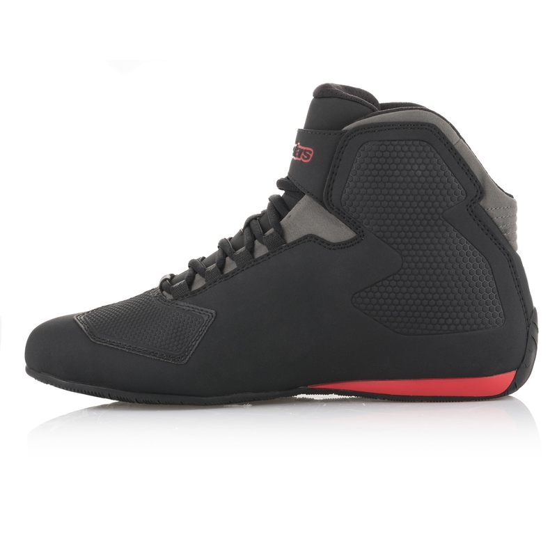 Alpinestars Sector Черни и червени мотоциклетни ботуши